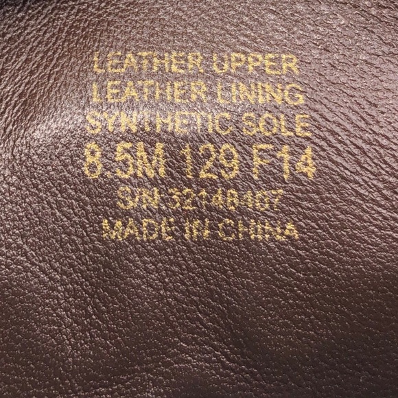 Tory Burch Simone Brown Leather Ankle Boots 8.5M - Picture 8 of 15